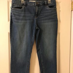 Mid rise Crop Jeans
